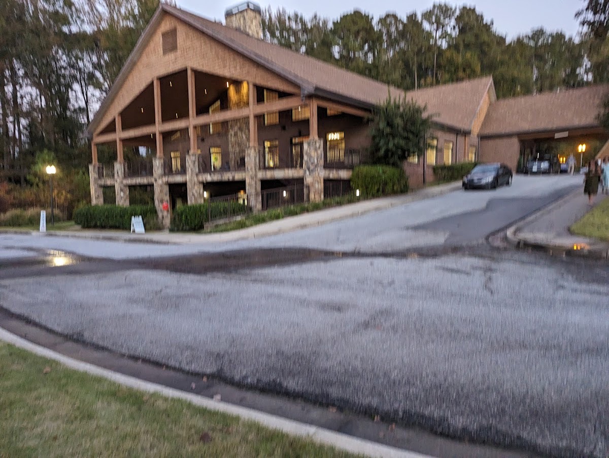 The Merle Manders Conference Center building and grounds in Stockbridge, GA